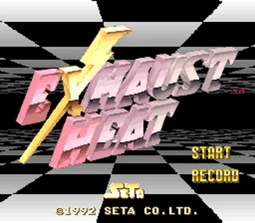 Exhaust Heat (Japan) screen shot title